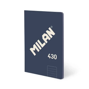 Zeszyt A4 48k linia Milan klejony niebieski