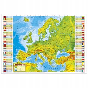 Podkład oklejany Europa Fizyczna POEF