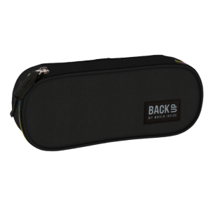 Piórnik Backup 8 Model A 56R czarny kolorowy zamek
