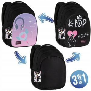 Plecak Backup 8 Model D 37 K-POP zmienny przód