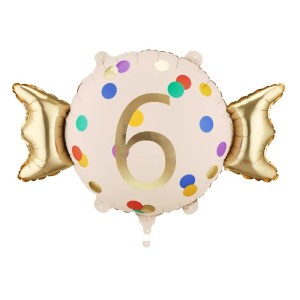 Balon foliowy 61x37cm Cukierek 6 PartyDeco