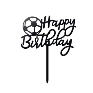 Topper Happy Birthday Piłka nożna