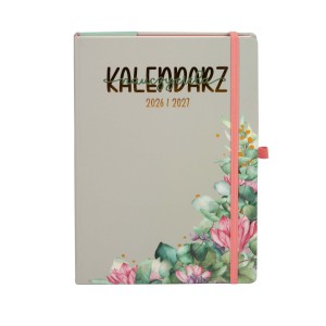 Kalendarz nauczyciela 2026/2027 B5 TDW miętowy