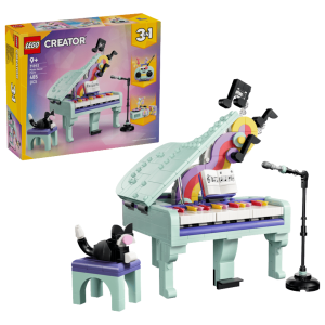 LEGO Creator 31392 Dekoracyjny fortepian z kote