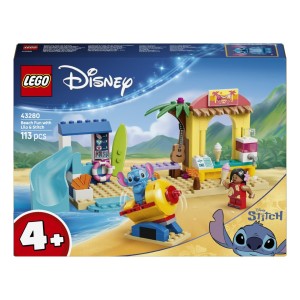 LEGO Disney 43280 Zabawa na plaży z Lilo i Stitch