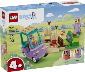 LEGO Bluey 11216 Babunie z Bingo i Bluey