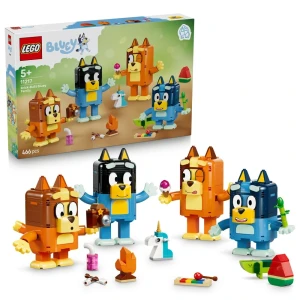 LEGO Bluey 11217 Rodzina Blue z klocków