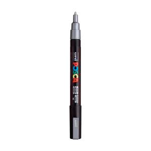 Marker POSCA PC-3M nr 26 srebrny