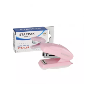 Zszywacz mini 20k pastel pink STK
