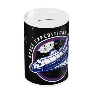 DIAKAKIS Skarbonka metalowa NASA