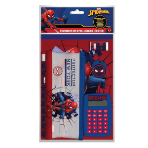 DIAKAKIS Piórnik z kalkulatorem Spiderman