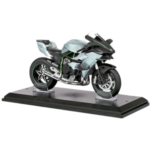 HUAYI Model motocykla 1/12 Kawasaki H2R srebrny