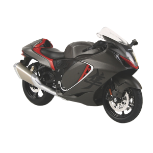 HUAYI Model motocykla 1/12 Suzuki Hayabusa Szary