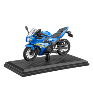 HUAYI Model motocykla 1/18 Suzuki GSX250R Niebieski