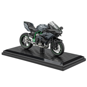 HUAYI Model motocykla 1/18 Kawasaki H2R Szary