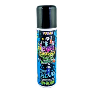 TUBAN Kreda w sprayu niebieska Neon Glow