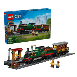 LEGO City 60511 Retro pociąg z lokomotywą parową 575 el