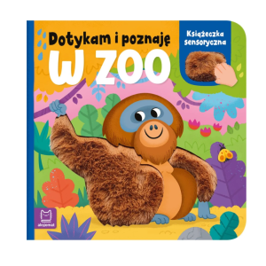 Aksjomat Książeczka Dotykam i poznaję sensoryczna w zoo