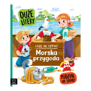 Aksjomat Książeczka Uczę się czytać duże Morska przygoda
