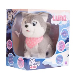 HUGGY Interaktywny piesek Luna 