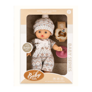 Lalka Bobas 20cm + akcesoria Baby Kids MC