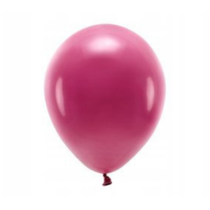Balony 10szt 30cm pastel bordo Eco PartyDeco