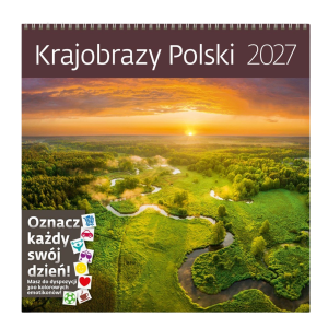 Kalendarz 2027 30x30 Krajobrazy Polski Sztuka Rodz