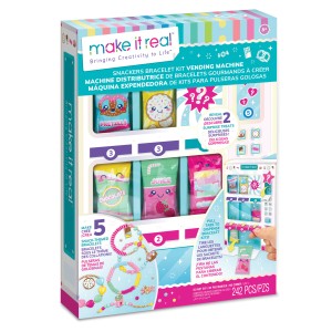 MAKE IT REAL Bracelet Snackers DIY Machine -  Zestaw do robienia bransoletek 