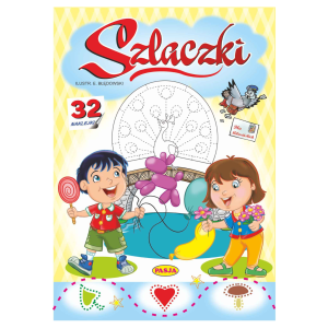 Anpex Malowanka 32 naklejki Szlaczki