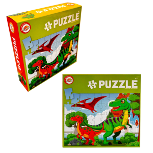 Puzzle 50el Dinozaury Toy Universe