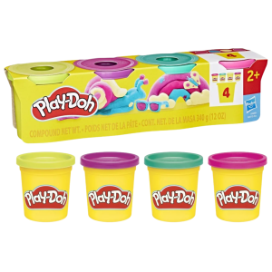 PLAY DOH Tuba 4-pak assort