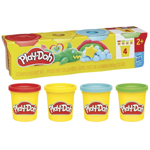 PLAY DOH Tuba 4-pak assort