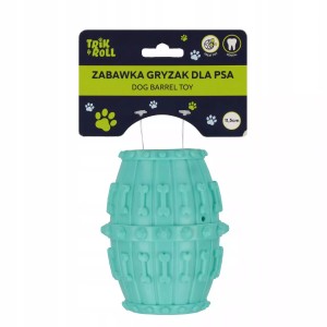 Zabawka dla psa gryzak smaczek 11,5cm niebeska TRIK&ROLL
