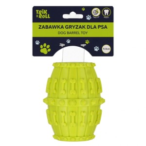 Zabawka dla psa gryzak smaczek 11,5cm zielony TRIK&ROLL