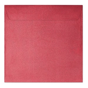 Koperta 145x145 10szt 120g Pearl czerwony Argo