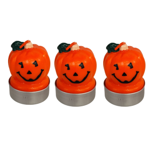 Świeczki Dynie 3szt Halloween