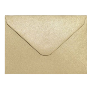 Koperta 70x100 10szt Pearl złoty 150g/m2
