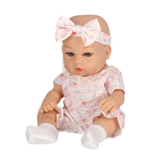 Lalka Bobas 32cm MayMay Baby kokardka Mega Creative