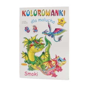Kolorowanka dla malucha - Smoki