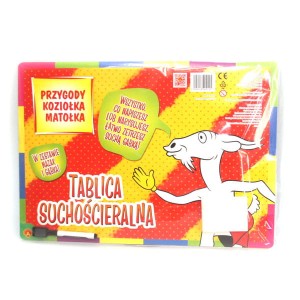 Tablica suchościeralna "Przygody Koziołka Matołka"