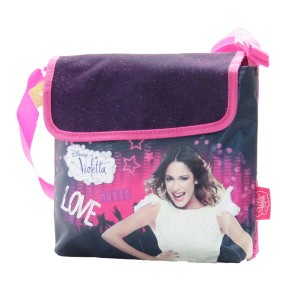 Torba na ramię Violetta z brokatem