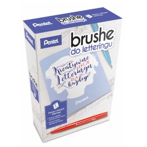 Zestaw Light Lekcja Letteringu Pentel 