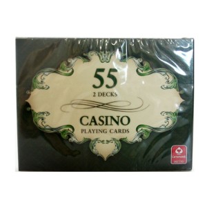 Karty do gry 2 zestawy - 2 x 55 kart