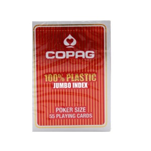 Karty do gry Copag jumbo index czerwone