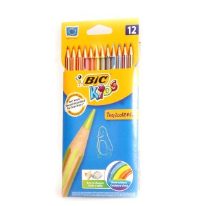 BIC KIDS Kredki Tropicolors 2 12 kolorów
