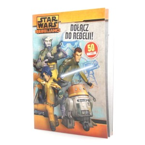 Książeczka Star Wars Rebelianci + 50 naklejek