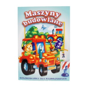 Kolorowanka Maszyny budowlane 