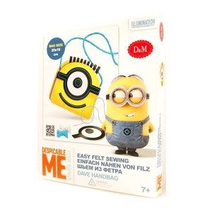 Zestaw kreatywny Minionki - torebka z filcu 
