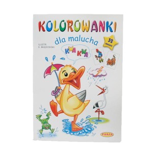 Kolorowanka dla malucha - Kaczka 
