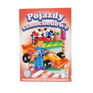 Kolorowanka Pojazdy samochodowe 
